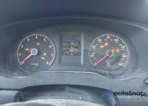 2013 Volkswagen Jetta 2.0L S из США, поврежденный, VIN 3VW2K7AJ4DM201239